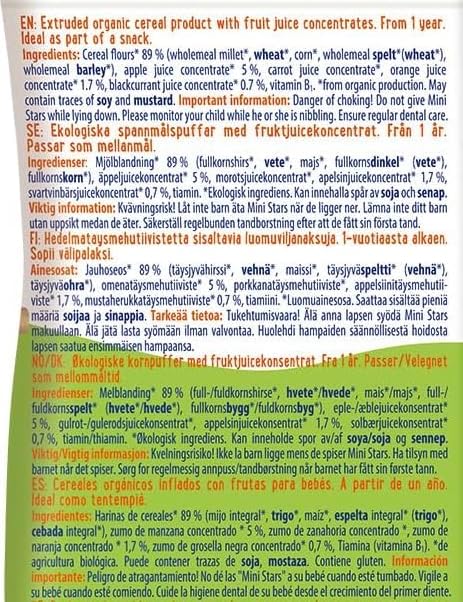 Alternative view of Organik Havuç-Frenk Üzümü-Elma-Portakal Sulu Tahıl Patlağı