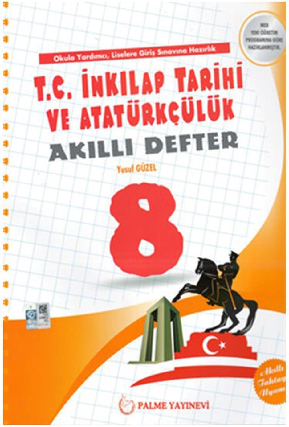 Palme Yayınları 8. Sınıf LGS T.C. İnkılap Tarihi ve Atatürkçülük Akıllı Defter Palme