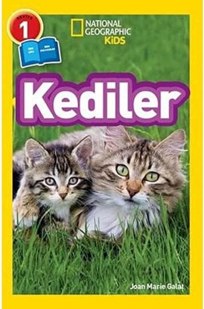 Kediler: Geographic Kids - Seviye 1 (Kapak Değişebilir)