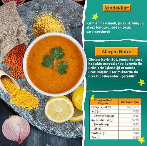 Ezogelin Çorbası Karışımı Siyez Bulgurlu 75 Gr - Görsel 3