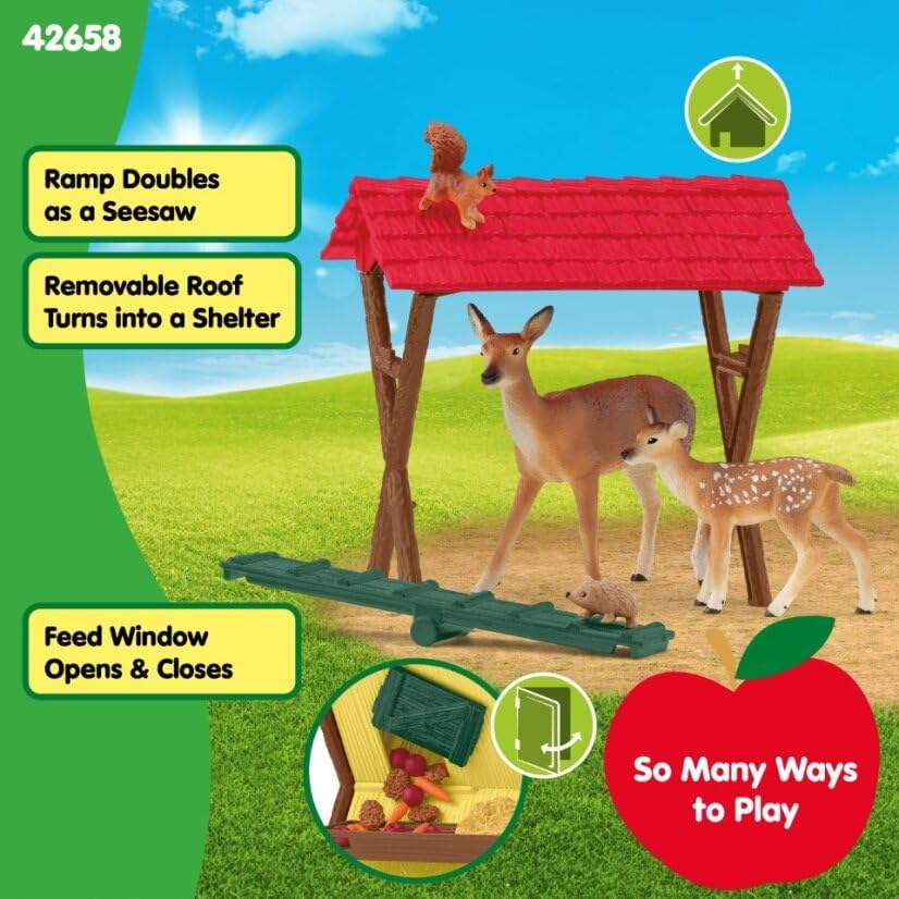 Alternative view of SCHLEICH Yaban Hayvanları Besleme