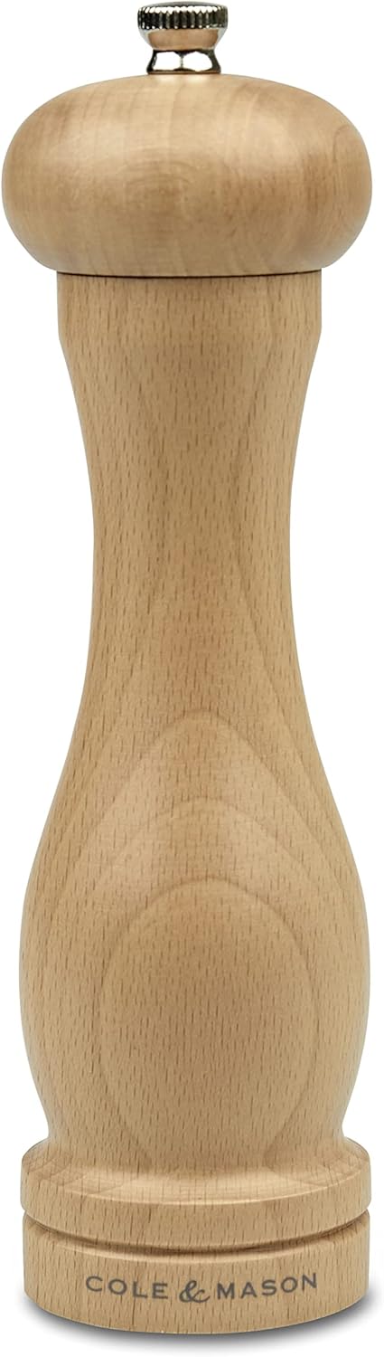 Alternative view of & Mason HA0825P Beech Capstan 200mm Tuz Değirmeni