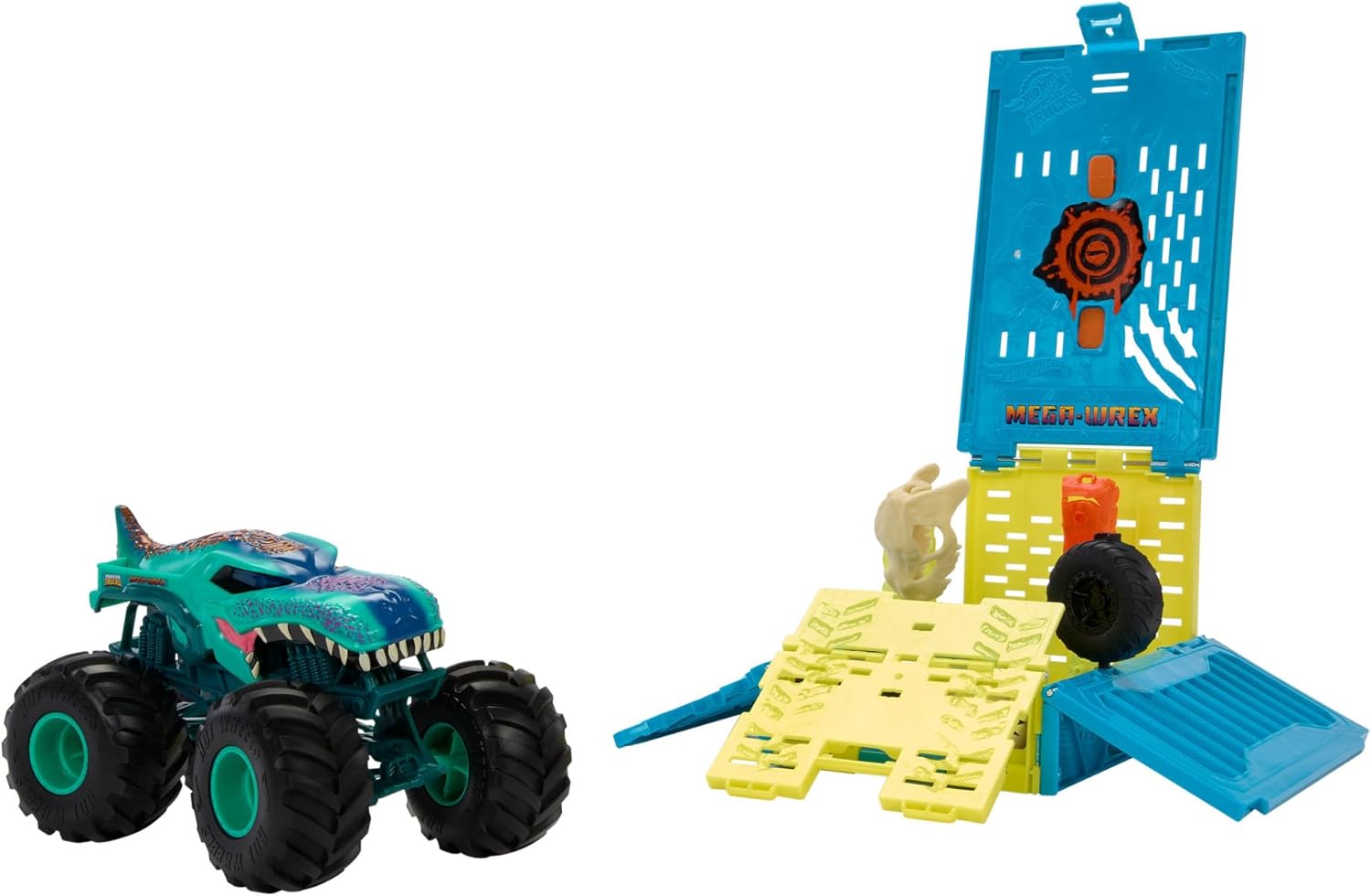 Trucks 1:24 Wrex'in Çarpışma Kafesi, 3 yaş ve üzeri, HNC29