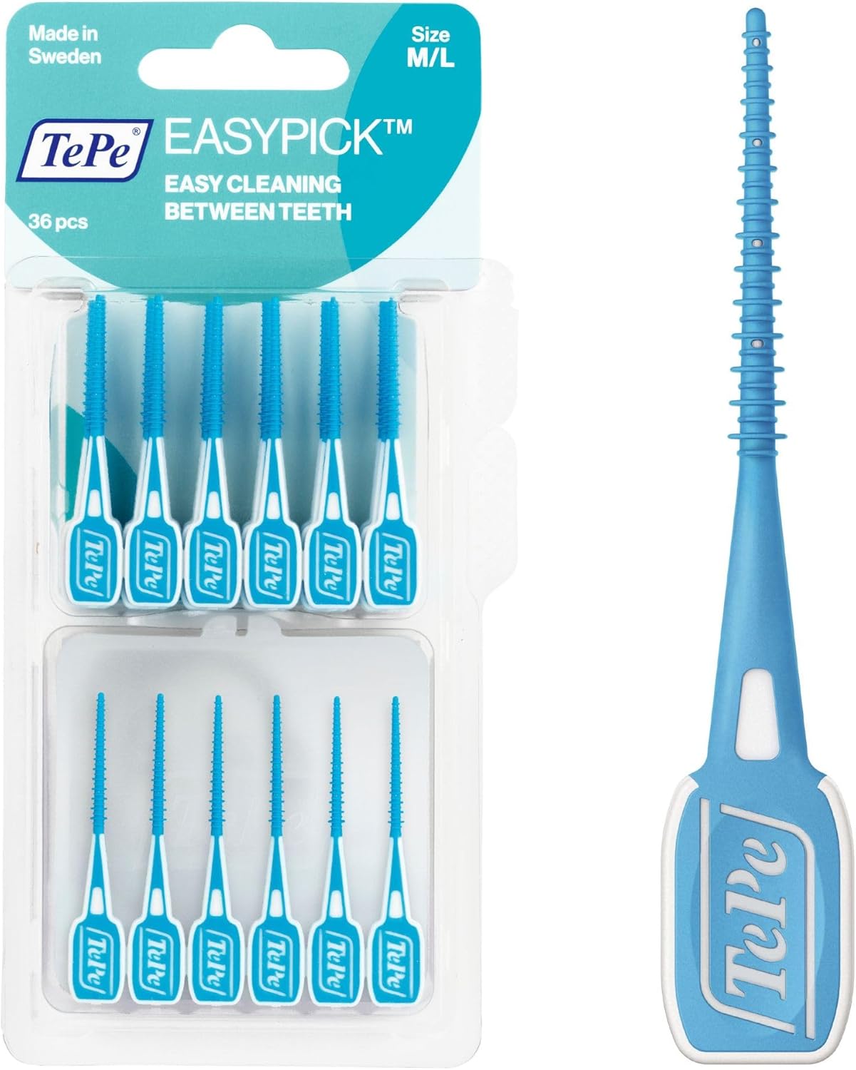 Alternative view of Easy Pick Diş Arası Fırça, Mavi, Boyut: M/L, 36'lı