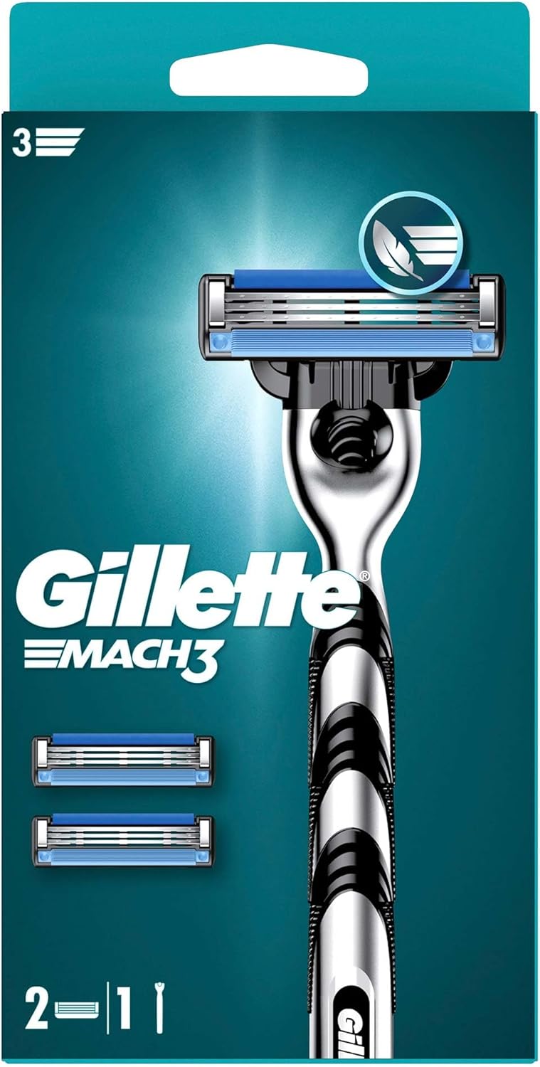 Mach3 Tıraş Makinesi + 2 Adet Yedek Tıraş Bıçağı - Görsel 2