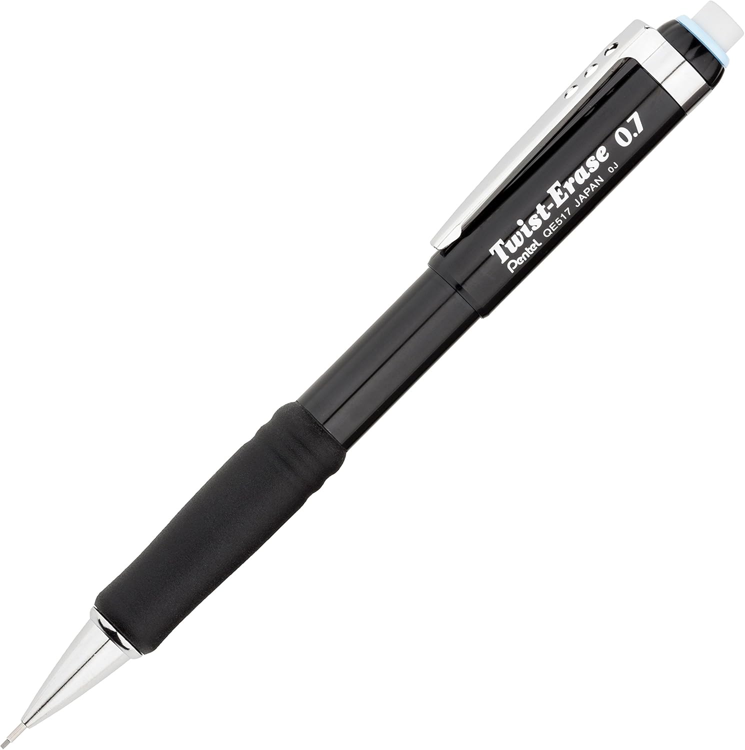 Alternative view of 0.7 mm Metal Klipsli Büyük Boy Silgili Versatil SİYAH