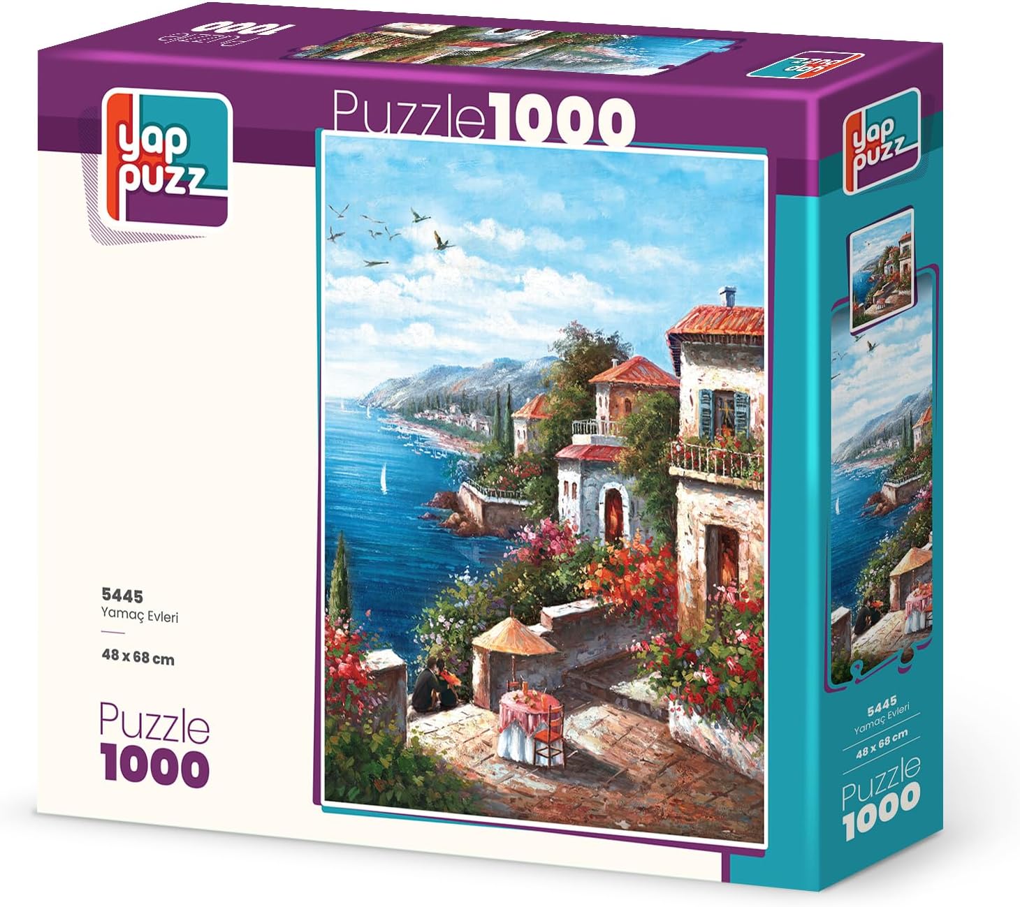 Yamaç Evleri 1000 Parça Puzzle - Görsel 3