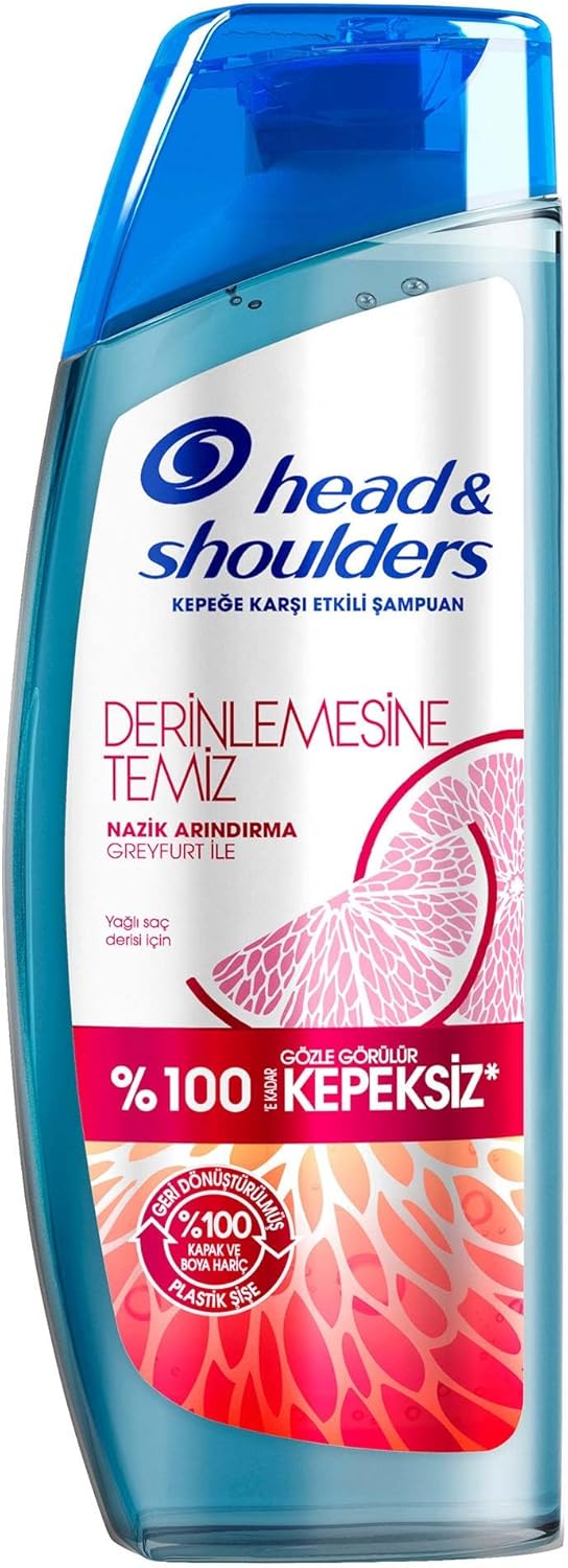 & Shoulders Derinlemesine Temizlik Şampuan Nazik Arındırma Greyfurt 300 ml - Görsel 3