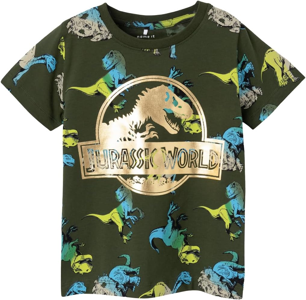 Name It Nmmjulle Jurassic Ss Top Vde Tişört Erkek çocuk
