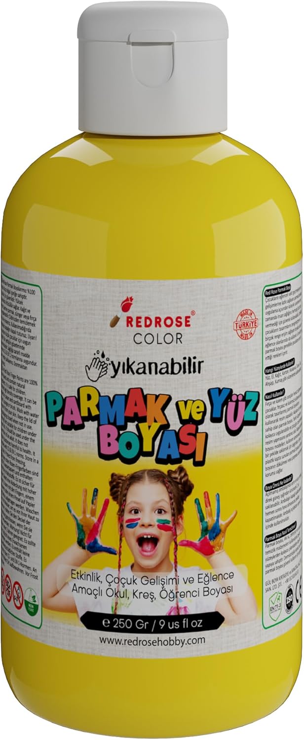 Sarı Parmak Boyası 250gr