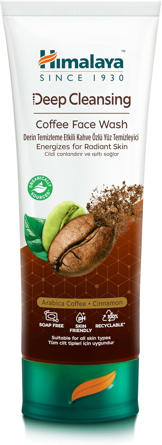 Himalaya Since 1930 Deep Cleansing Derin Temizleme Etkili Kahve Özlü Yüz Temizleyici 100 ml - Görsel 3