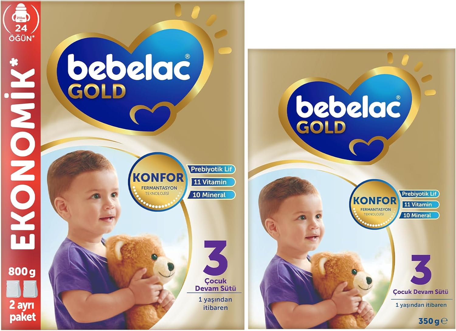 Alternative view of Gold 3 Çocuk Devam Sütü 800g + 350g 1 Yaş+