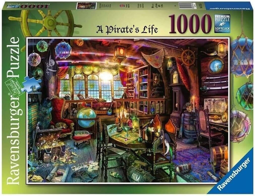 1000p Puzzle Korsanın Odası - Görsel 3
