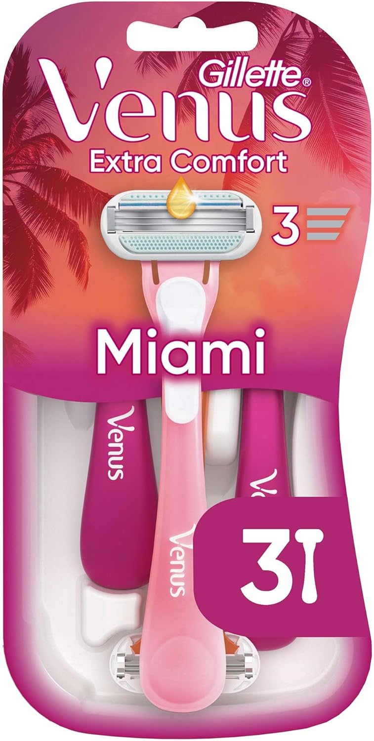 Venus Smooth Miami Kadın Tıraş Bıçağı 3'lü - Görsel 3