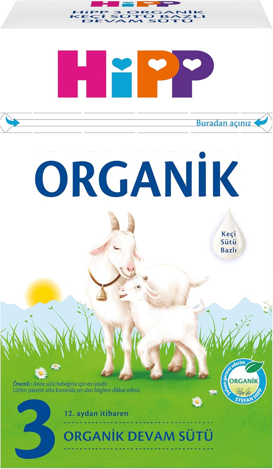 3 Organik Keçi Sütü Bazlı Devam Sütü 400 gr