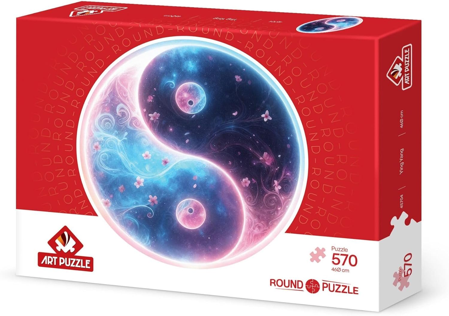 Alternative view of Ying Yang 570 Parça Round Puzzle