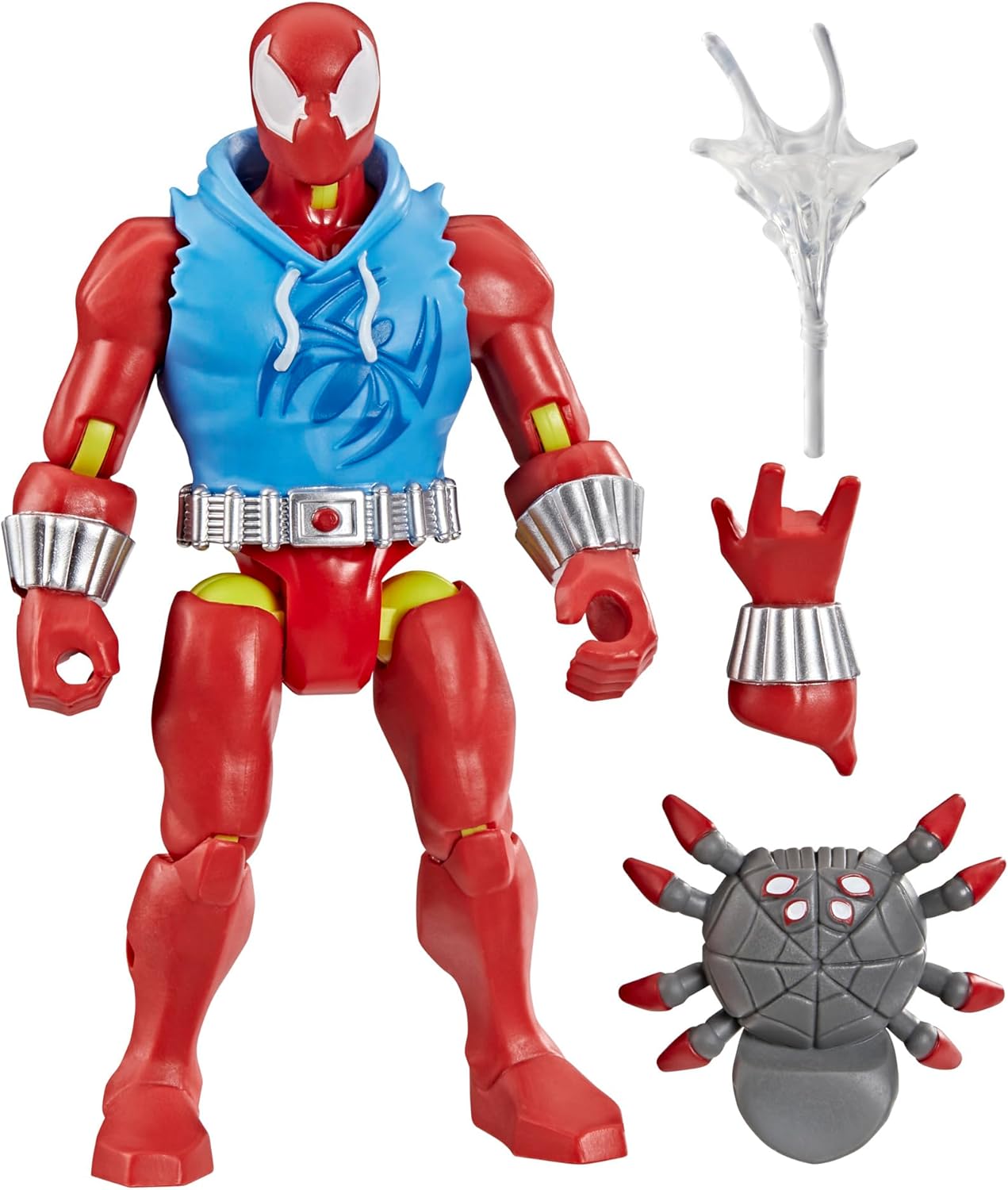 MixMashers Scarlet Spider Spider-Man Karıştır ve Eşleştir Aksiyon Figürü - Görsel 3