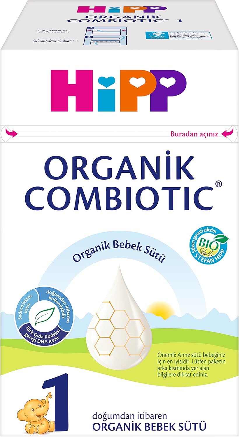 1 Organik Combiotic Bebek Sütü 800 gr