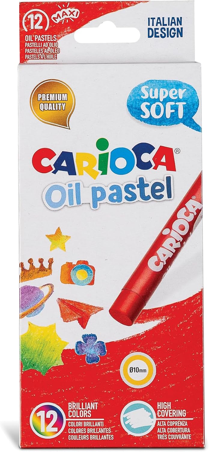 Yağlı Pastel Boya Kalemi 12'li