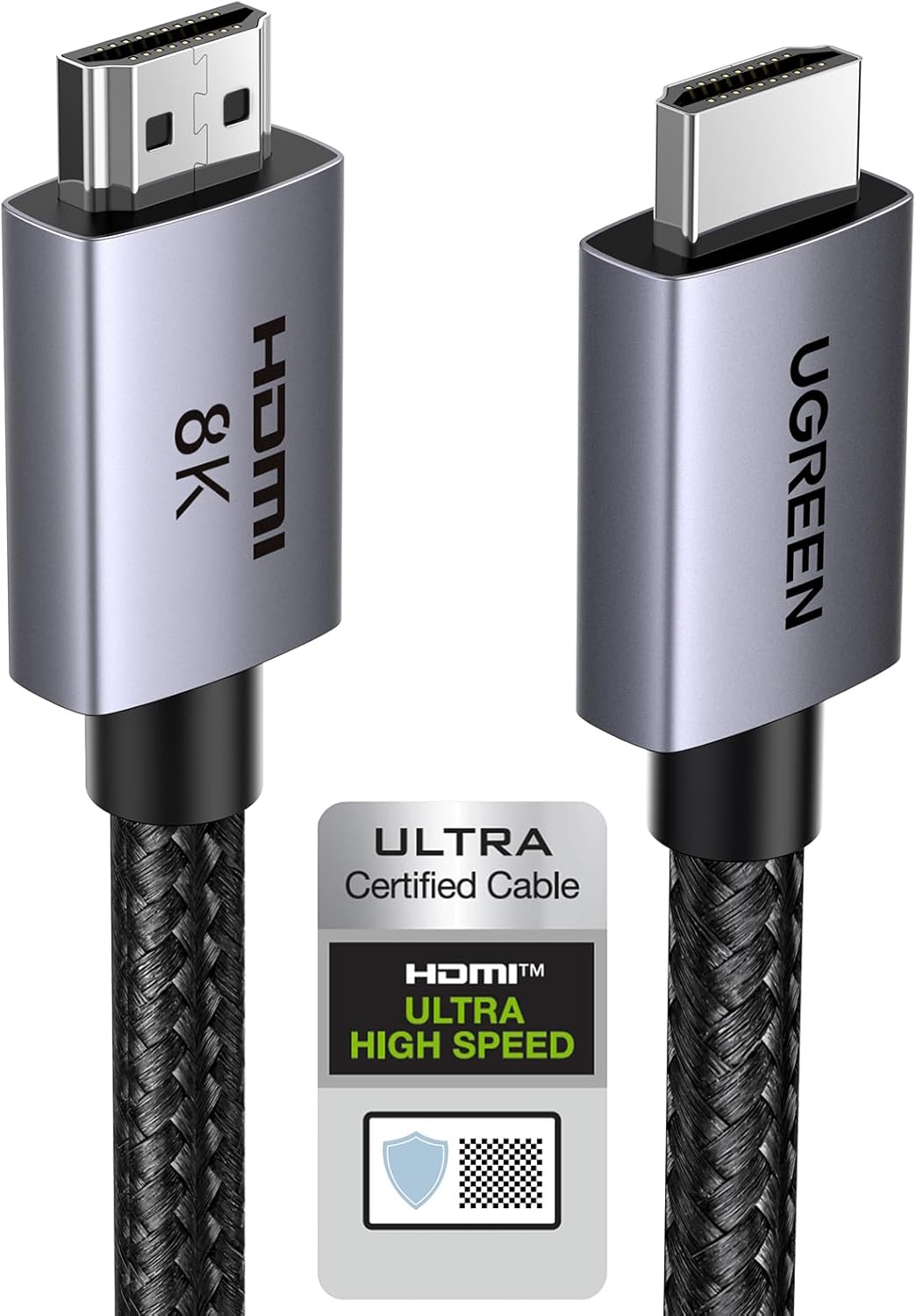 HDMI 2.1 Kablo 8K 60Hz 4K 240Hz 165Hz 144Hz 120Hz 48Gbit/s Yüksek Hızlı, HDMI Kablo 2.1 Ultra HD eARC HDR 10+ HDCP 2.3 Dolby Vision VRR TV/PS5/PS4/ Xbox Series X/Monitör ile uyumlu (2M) - Görsel 3