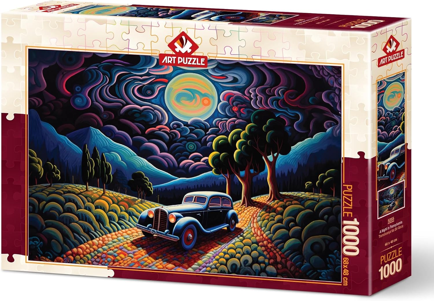 Alternative view of Transilvanya'da Bir Gece 1000 Parça Puzzle