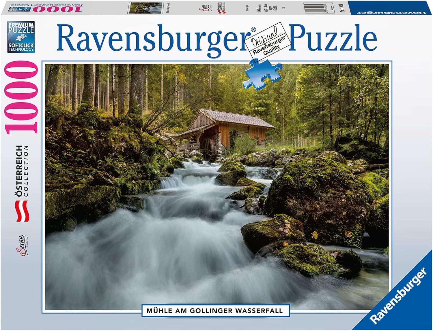 Alternative view of 1000 Parçalı Puzzle Avusturya Gollinger Şelalesi