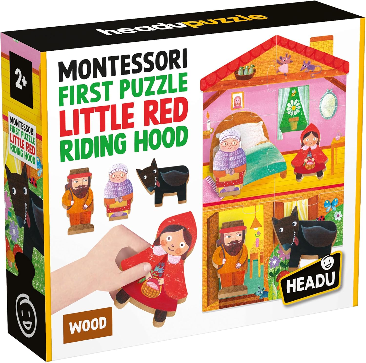 Alternative view of Headu Montessorı Fırst Puzzle Lıttle Red Rıdıng Hood