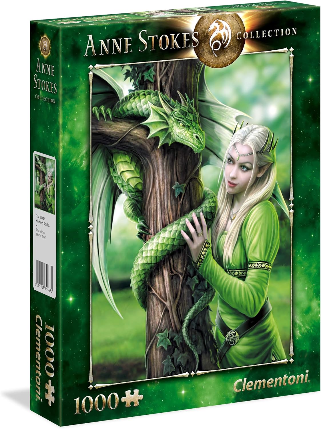 - 1000 Parça Anne Stokes Yetişkin Puzzle - Kindred Spirits