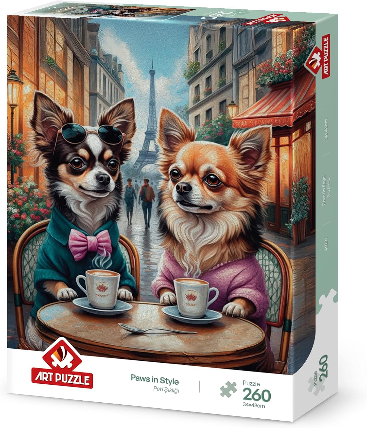 Pati Şıklığı 260 Parça Puzzle - Görsel 3