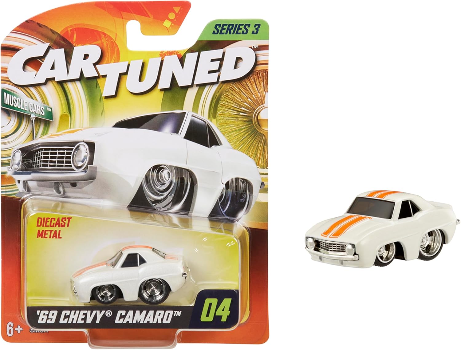 Alternative view of Entertaintment CarTuned S3 1969 Chevy Camaro - Beyaz Muscle Araba