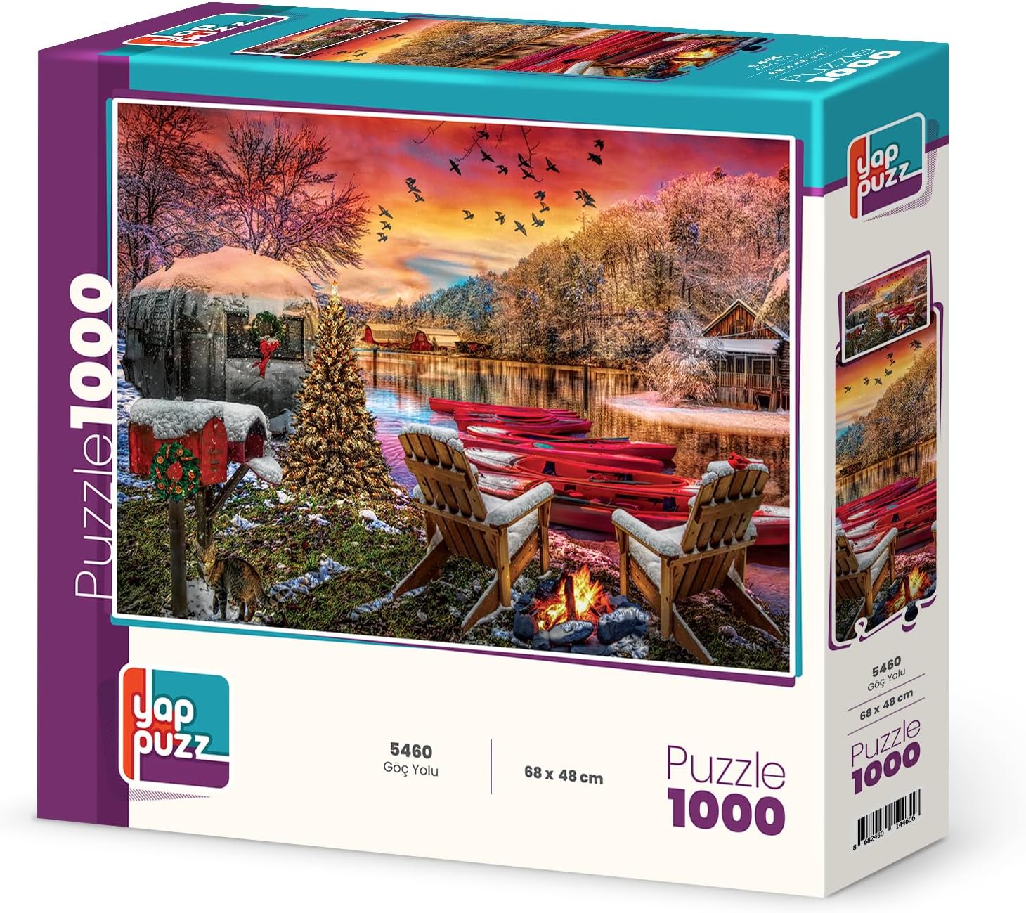 Göç Yolu 1000 Parça Puzzle - Görsel 2