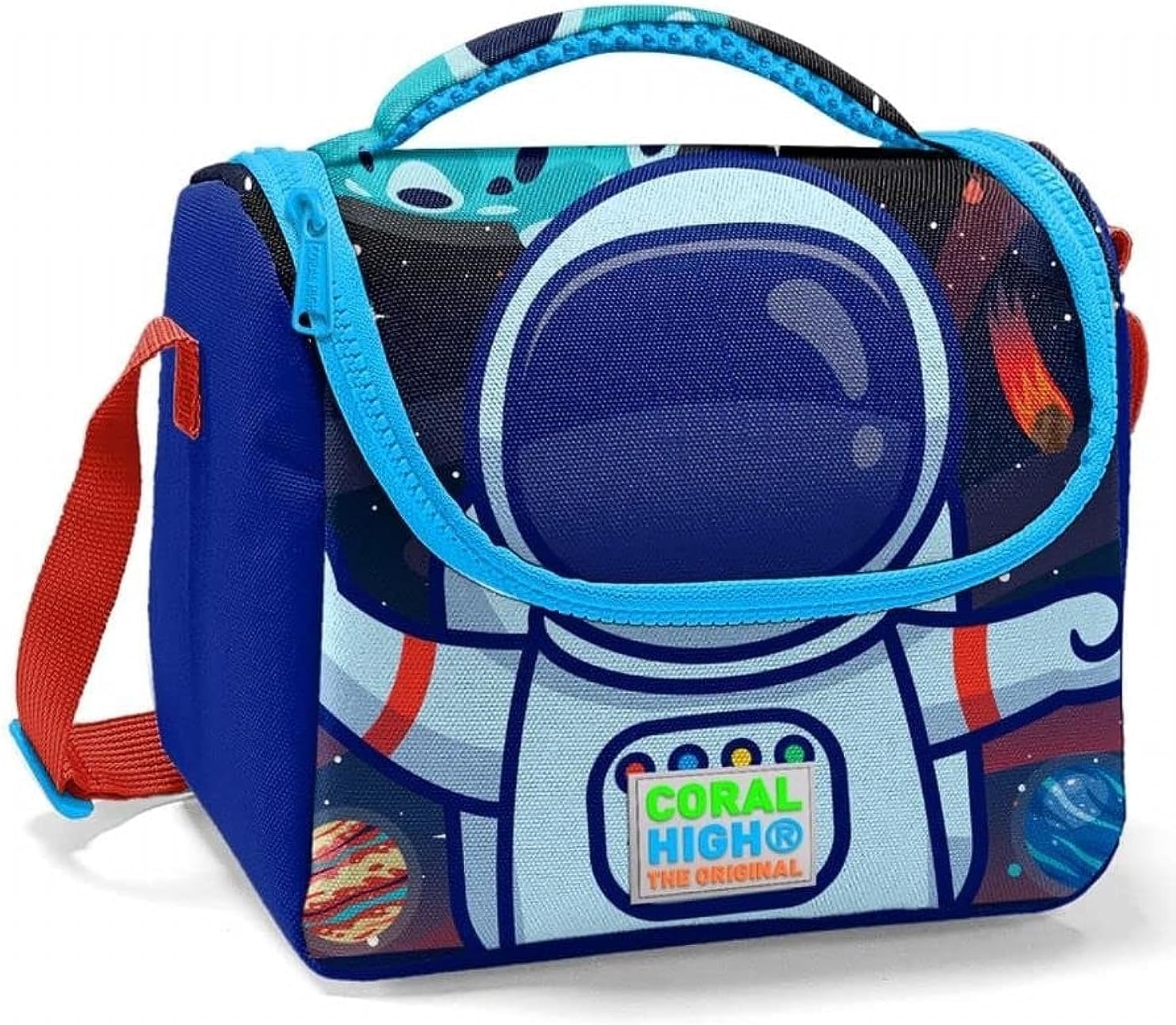 Alternative view of Erkek Çocuk Mavi Astronot Okul ve Piknik Beslenme Çantası