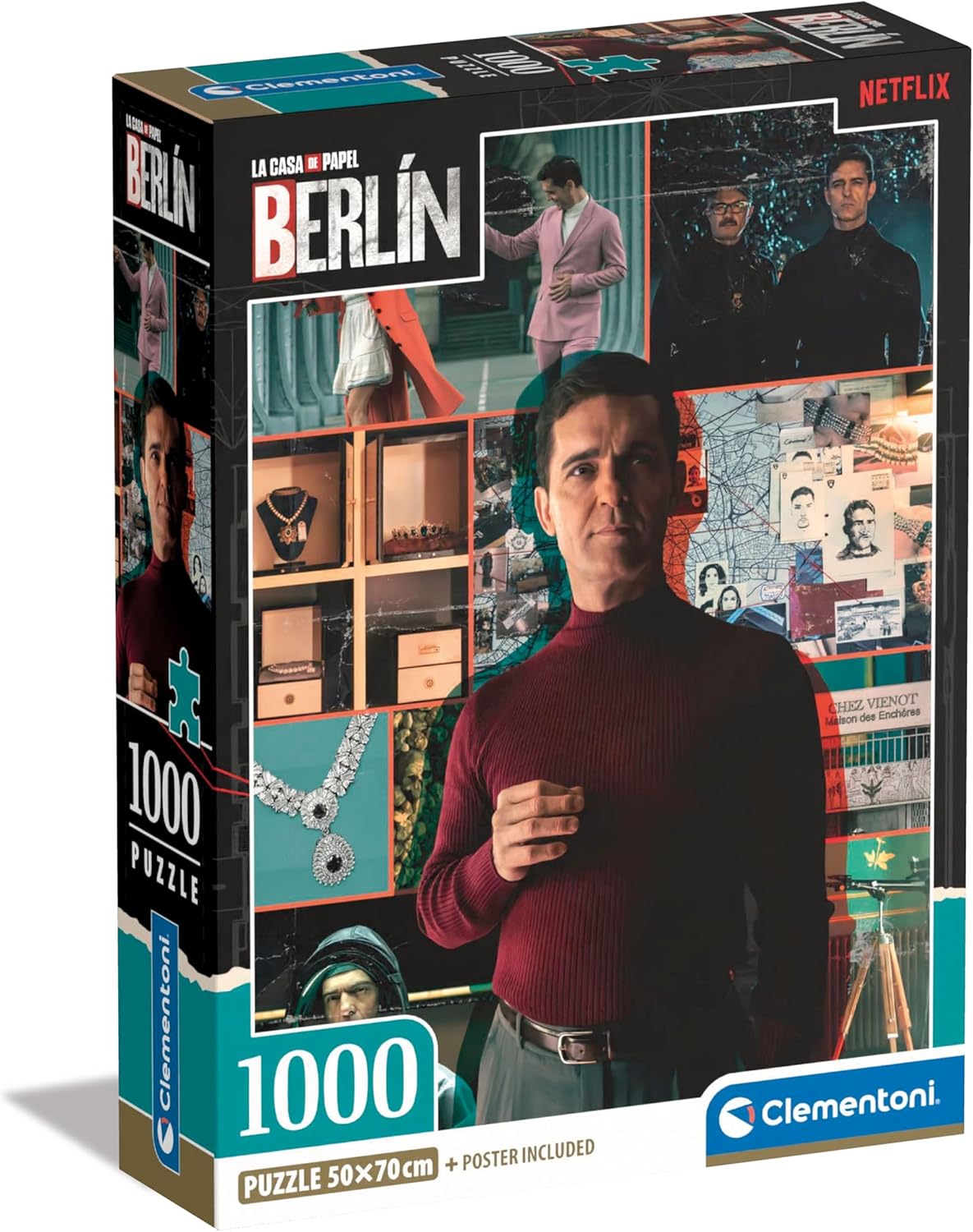 1000 Parça La De Papel Puzzle 2 (Compact Box)