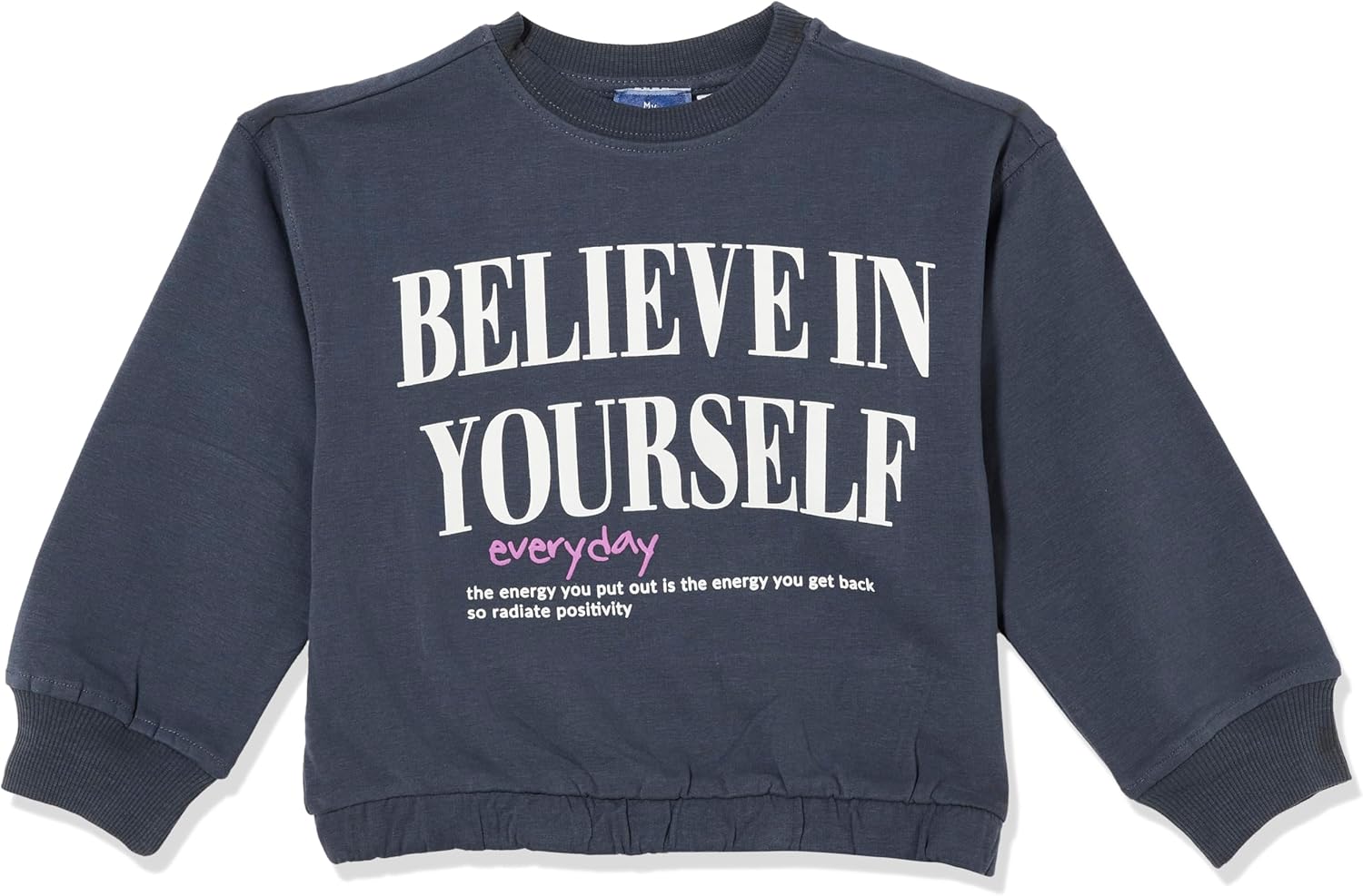 Üniseks Bebek Sweatshirt 09069752000000, Lacivert, 15 Ay