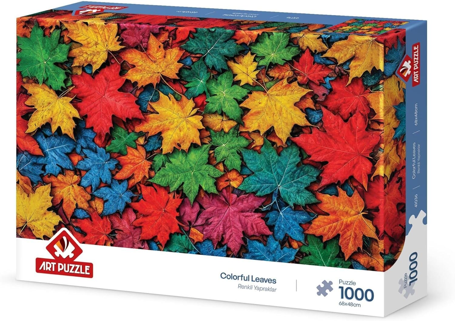 Alternative view of Renkli Yapraklar 1000 Parça Puzzle