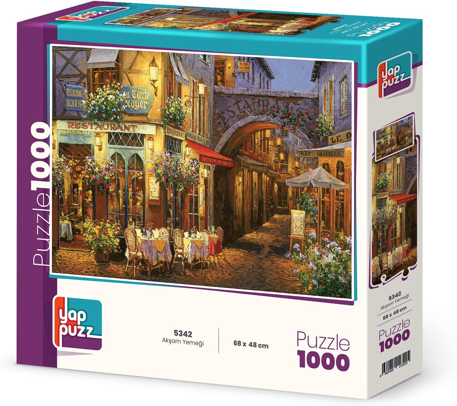 Akşam Yemeği 1000 Parça Puzzle - Görsel 3