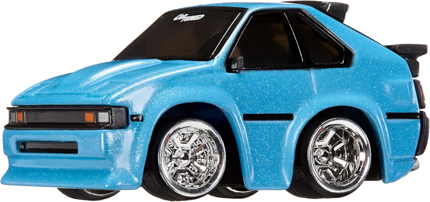 MGAE CarTuned S3 1959 Cadillac El Dorado, Kırmızı Pro Street, Diecast Metal Koleksiyon Arabası, Plastik - Görsel 2