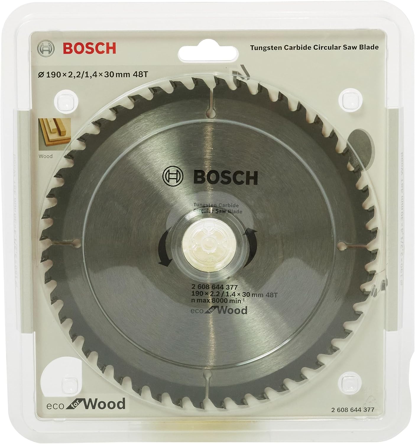 Eco for Wood Daire Testere Bıçağı, 190 * 30 mm, 48 Diş - Görsel 3
