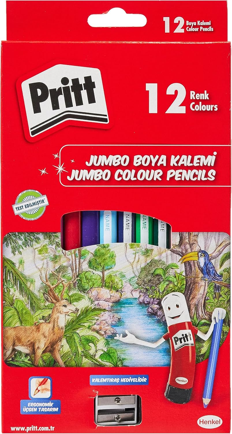 12'li Kuru Boya Kalemi
