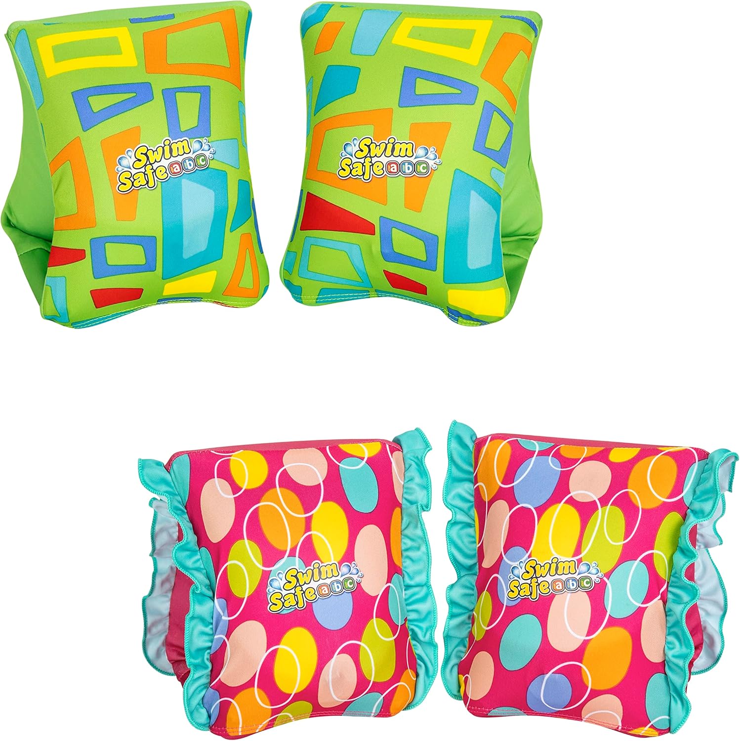 Swim Safe ABC AquaStar Kumaş Şişirilebilir Kol Bandı Şamandıralar S/M - Görsel 3