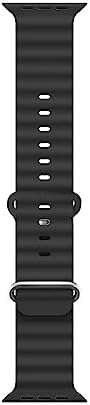 Ocean Band Apple Watch Ultra 49 mm 45 mm 44 mm 42 mm, Kadın Erkek Spor Dış Mekan Silikon Kayış iWatch Serisi Ultra SE 8 7 6 5 4 3 2 1