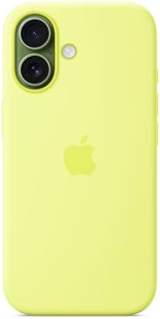Alternative view of Apple iPhone 17 için MagSafe özellikli Silikon Kılıf - Neon Sarı ​​​​​​​