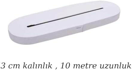 Alternative view of 3 cm Genişlik – 10 Metre Beyaz Lastik Şerit | Esnek Dikiş Lastiği – Tekstil ve Giyim İçin Dayanıklı Elastik Bant