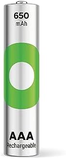 Alternative view of GP Batteries ReCyko 650 AAA İnce Kalem Ni-Mh Şarjlı Pil, 1.2 Volt, 4'lü Kart