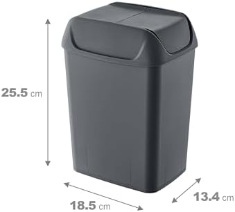 Alternative view of Svingi Çöp Kutusu 5 LT ANTRASİT