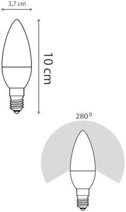 Alternative view of 6W Led Mum Ampul Beyaz Işık 6500K 3 Adet - E14