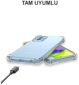 Galaxy A05 Kapak Şeffaf Airbag Antishock Köşe Korumalı Silikon Kılıf - Görsel 3