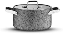 Brioni Stone-Age Çizilmez Yanmaz Yapışmaz Indüksiyonlu 24 Cm Derin Tencere