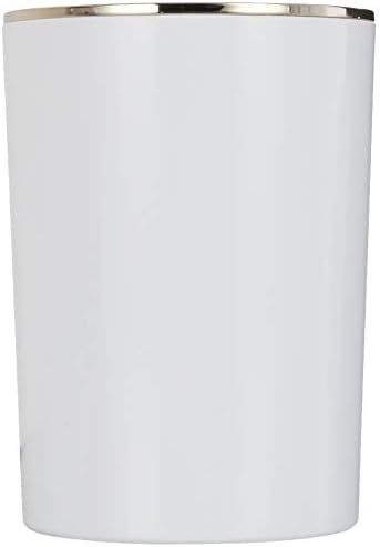 Lenox Çöp Kovası 6Lt Beyaz Altın Renk M-E35-01-A