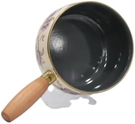 Alternative view of Fiorella Emaye Ahşap Saplı Haşlama ve Sos Tavası 16 cm